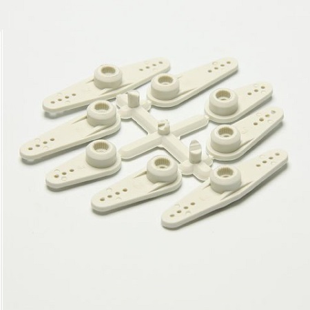 Set squadrette in nylon per servi Futaba 25T